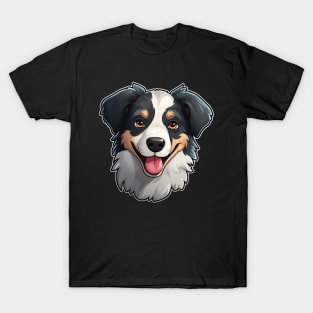 Cute Border Collie Dogs Funny Border Collie T-Shirt